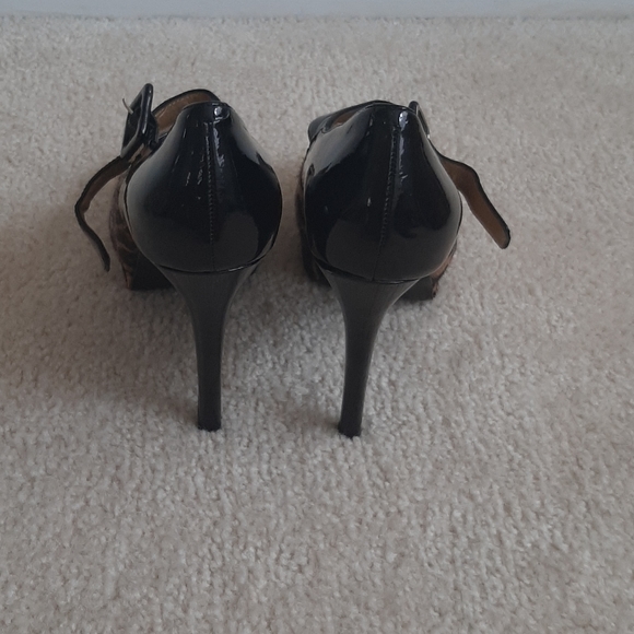 Nine West Animal Print Mary Jane Heels - Picture 3 of 6